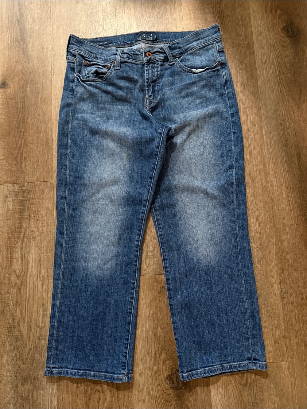 Lucky Brand Easy Rider Crop Size 10